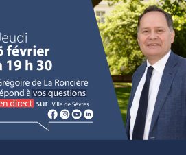 Facebook live avec le maire