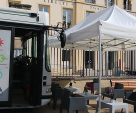Le Bus Santé Femmes  à Sèvres le 26 juin