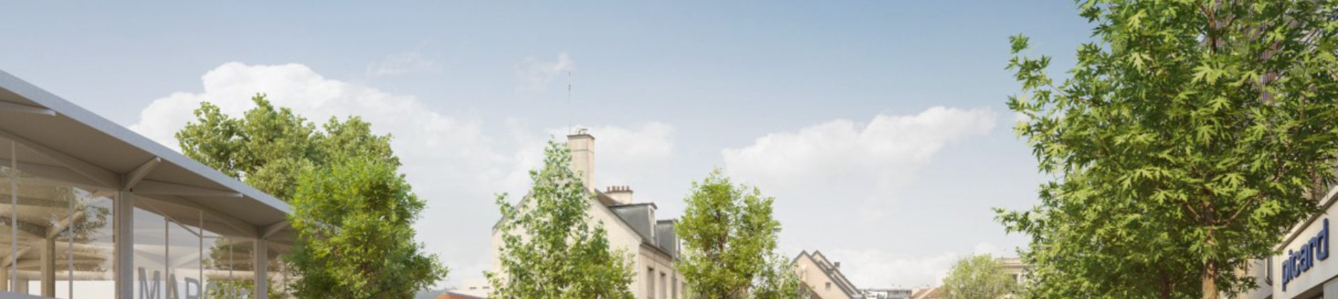 Le marché Saint-Romain, une nouvelle halle sur l’Avenue de l’Europe