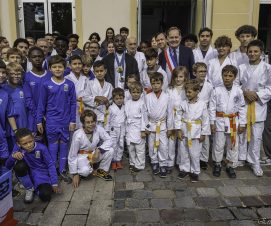 Joan-Benjamin Gaba :  notre champion olympique reçoit la médaille de la ville de Sèvres